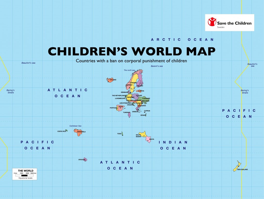 Childrens World Map